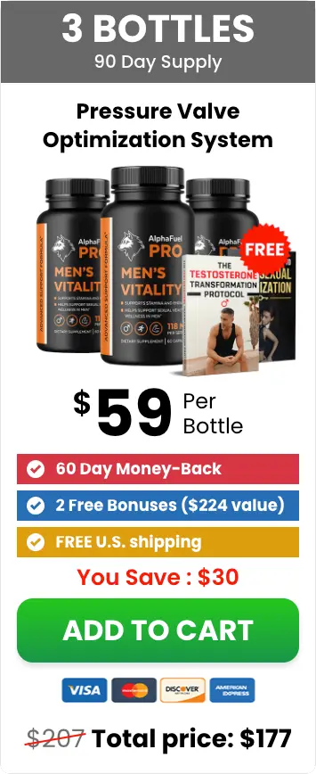 AlphaFuel Pro - 3 bottles