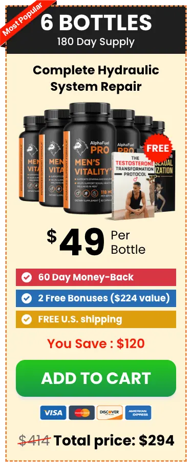 AlphaFuel Pro - 6 bottles