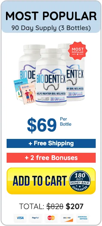 Biodentex - 3 bottles
