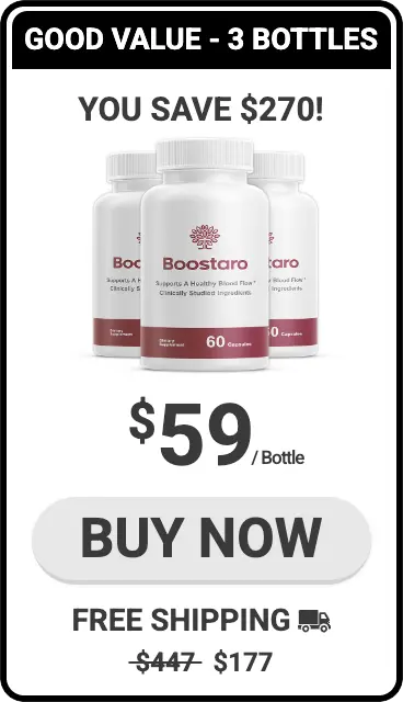 Boostaro - 3 bottles