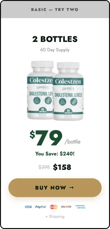 ColestZen - 2 bottles