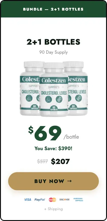 ColestZen - 3 bottles