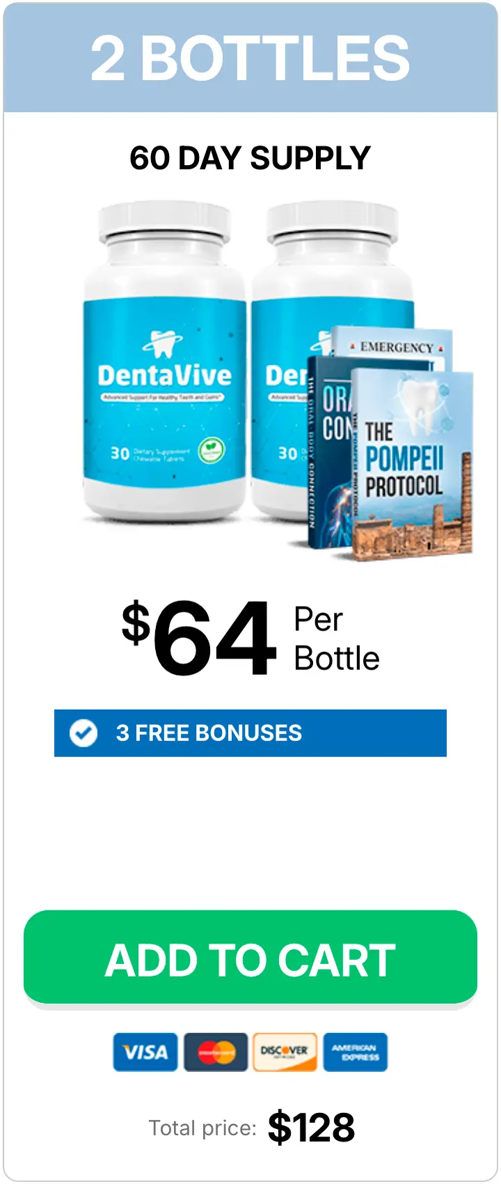 DentaVive - 2 bottles