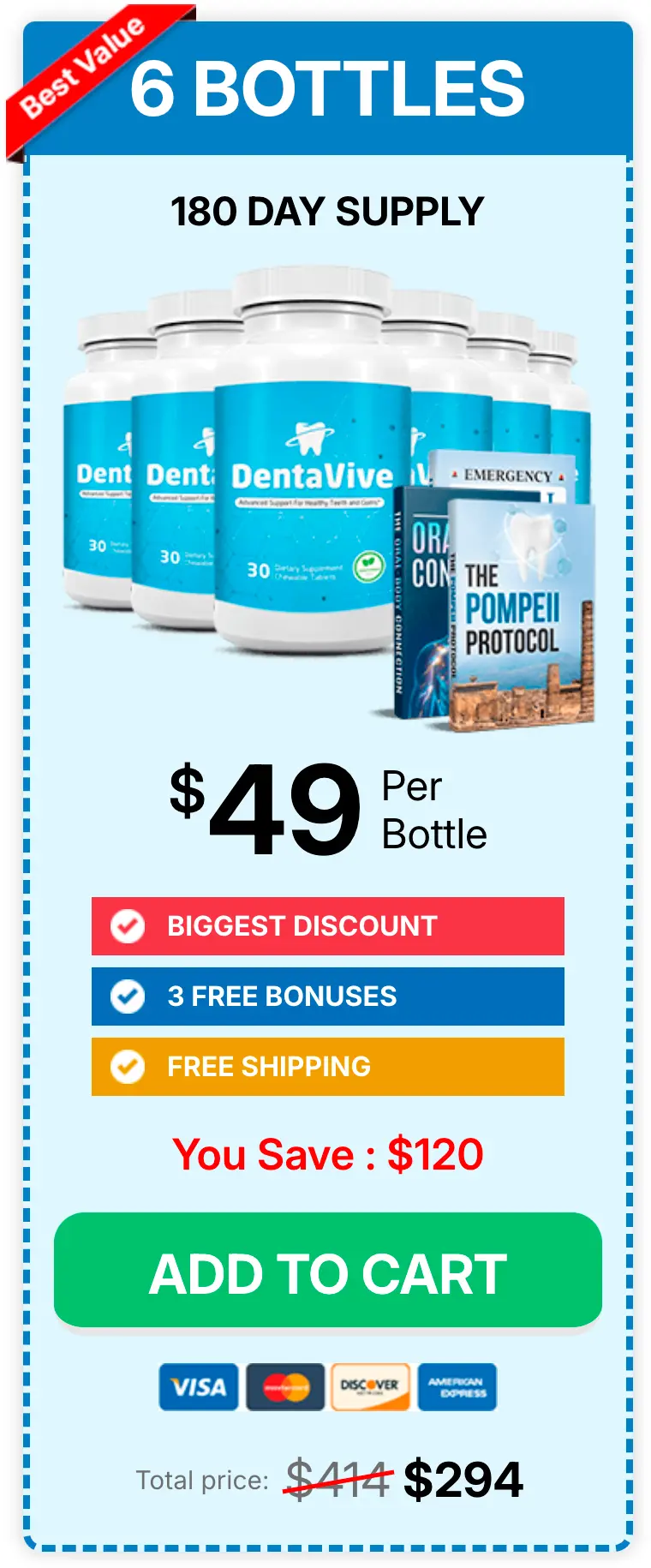 DentaVive - 6 bottles