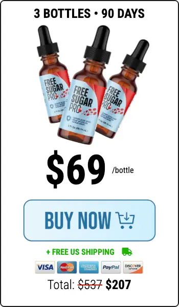 Free Sugar Pro - 3 bottles