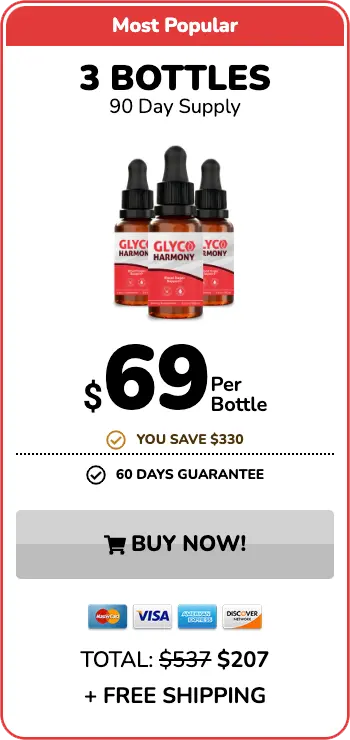 Glyco Harmony - 3 bottles