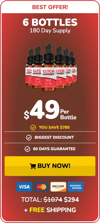 Glyco Harmony - 6 bottles