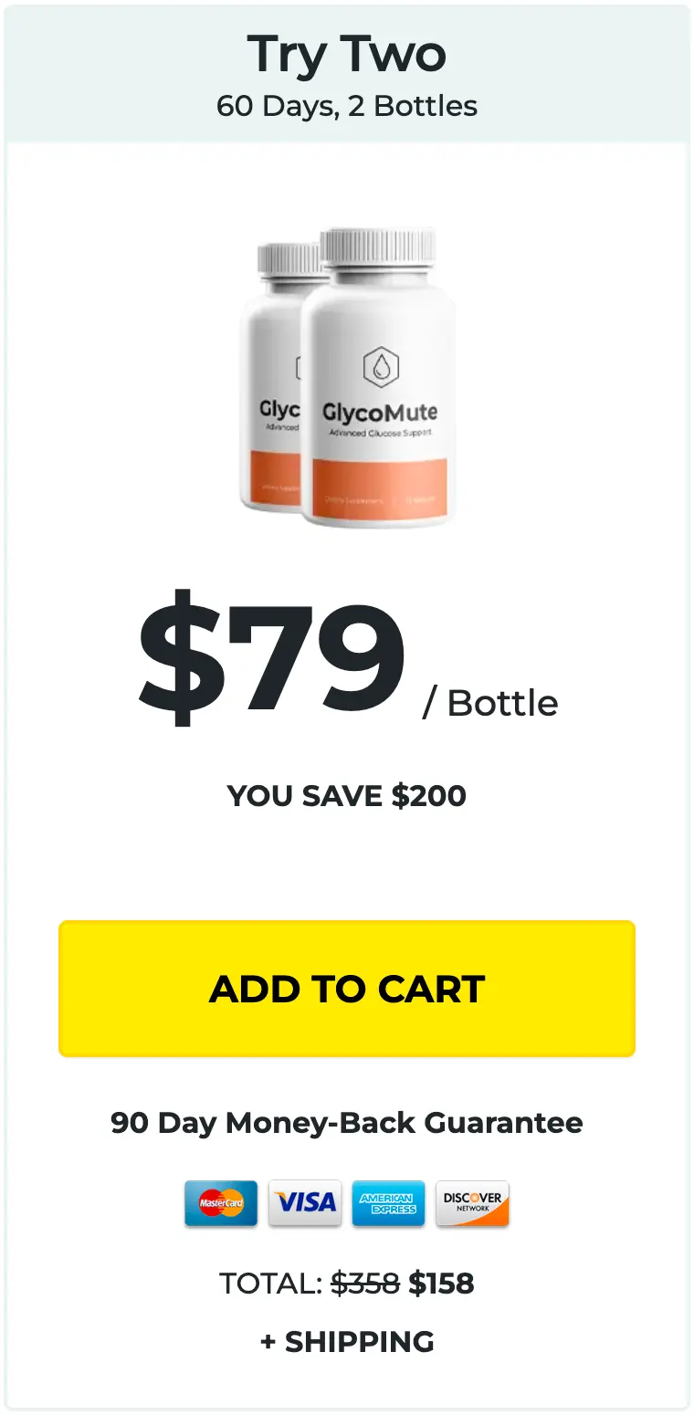 GlycoMute - 2 bottles