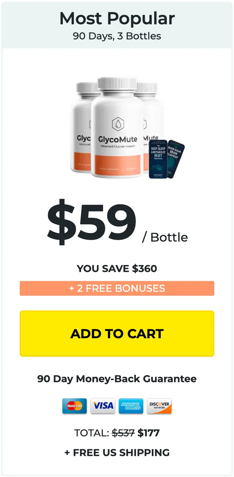 GlycoMute - 3 bottles