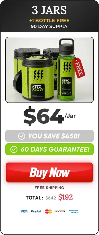 KetoFlow - 3 jars