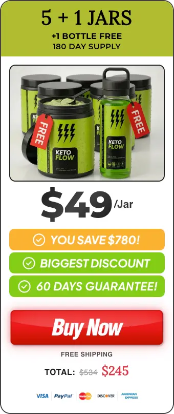 KetoFlow - 6 jars