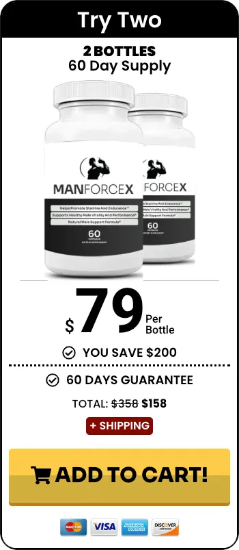 ManForceX - 2 bottles