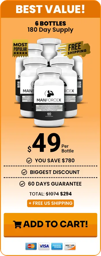 ManForceX - 6 bottles
