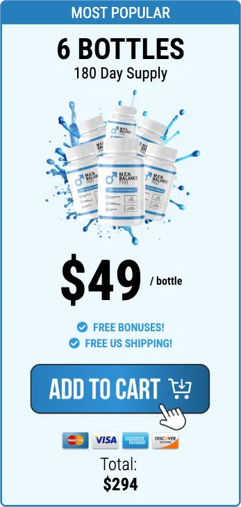 Men Balance Pro - 6 bottles