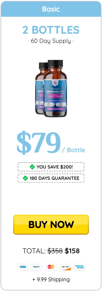 NanoDefense Pro - 2 bottles