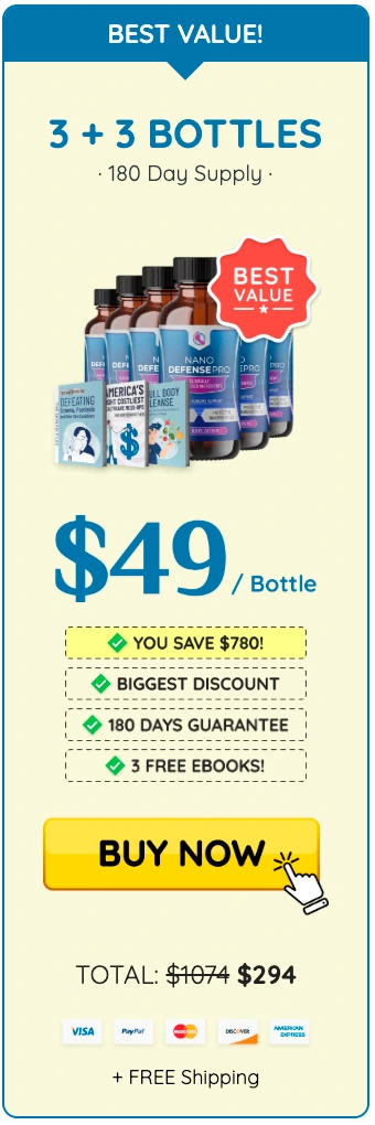 NanoDefense Pro - 6 bottles