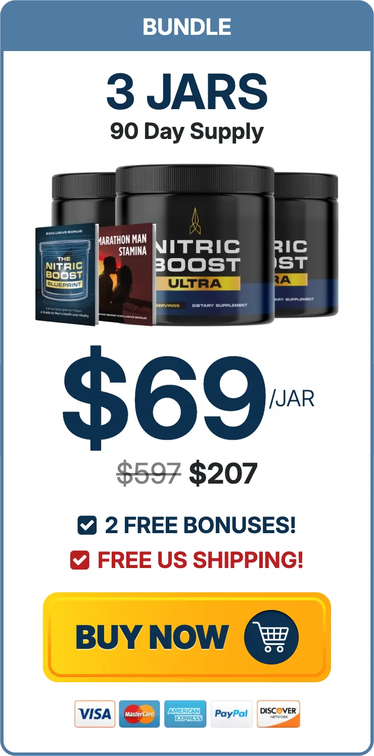 Nitric Boost - 3 jars