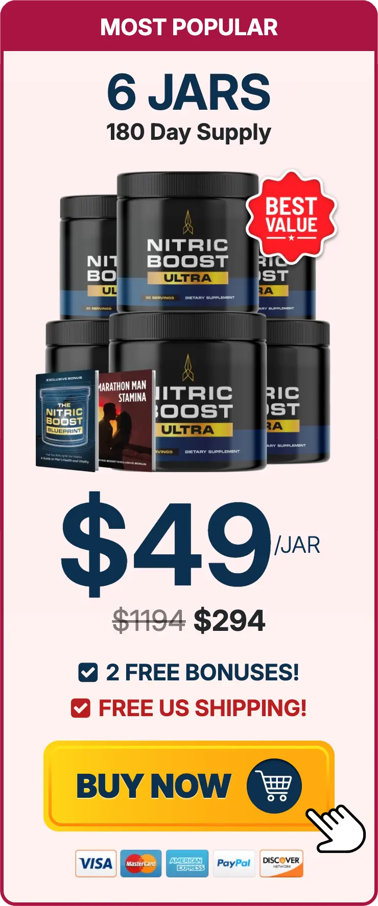 Nitric Boost - 6 jars