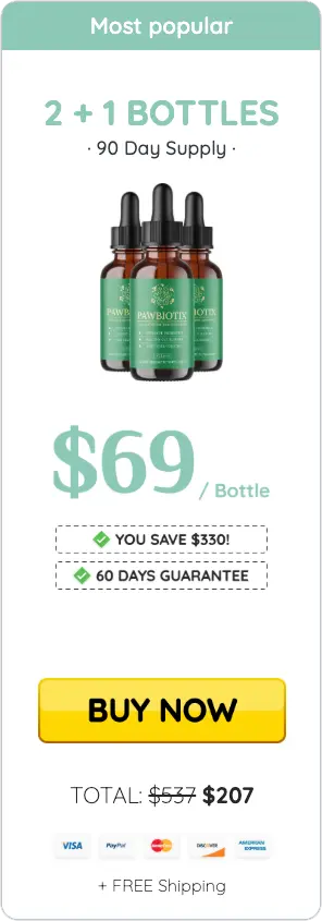 Pawbiotix - 3 bottles