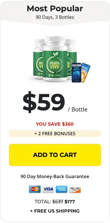 RegenVive - 3 bottles