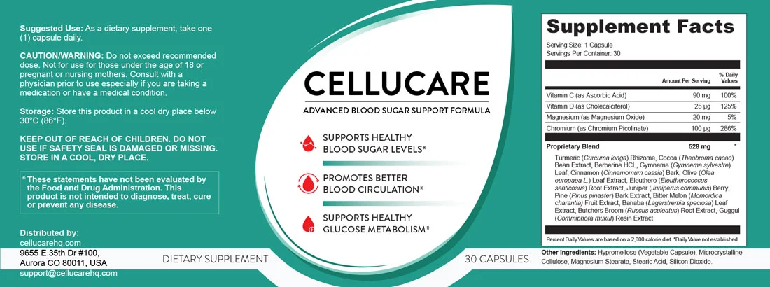 Cellucare Label
