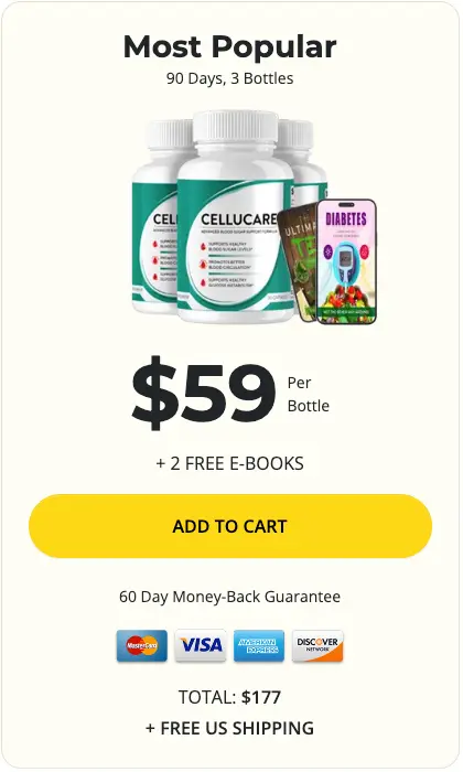 Cellucare - 3 bottles