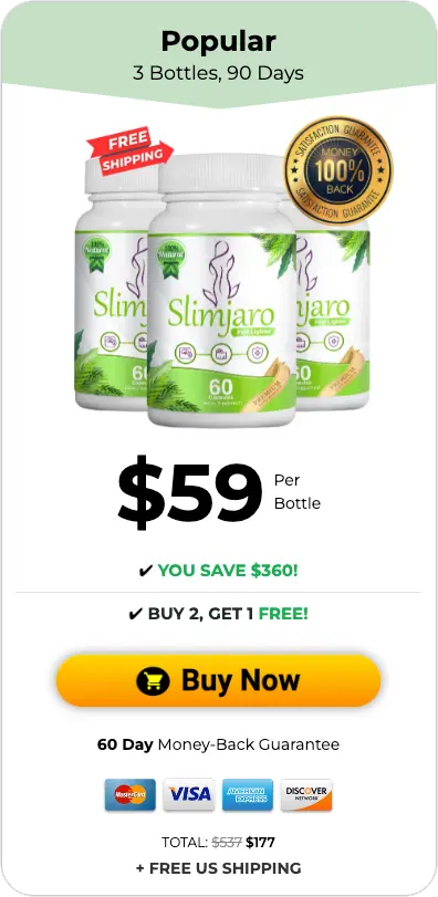 Slimjaro - 3 bottles