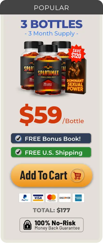 Spartamax - 3 bottles