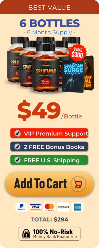 Spartamax - 6 bottles