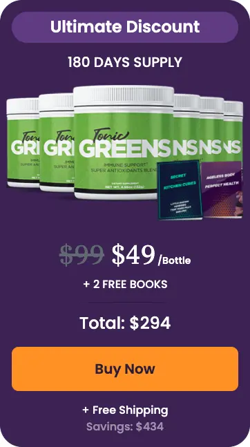 Tonic Greens - 6 bottles