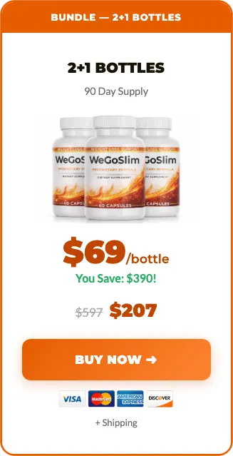 WeGoSlim - 3 bottles
